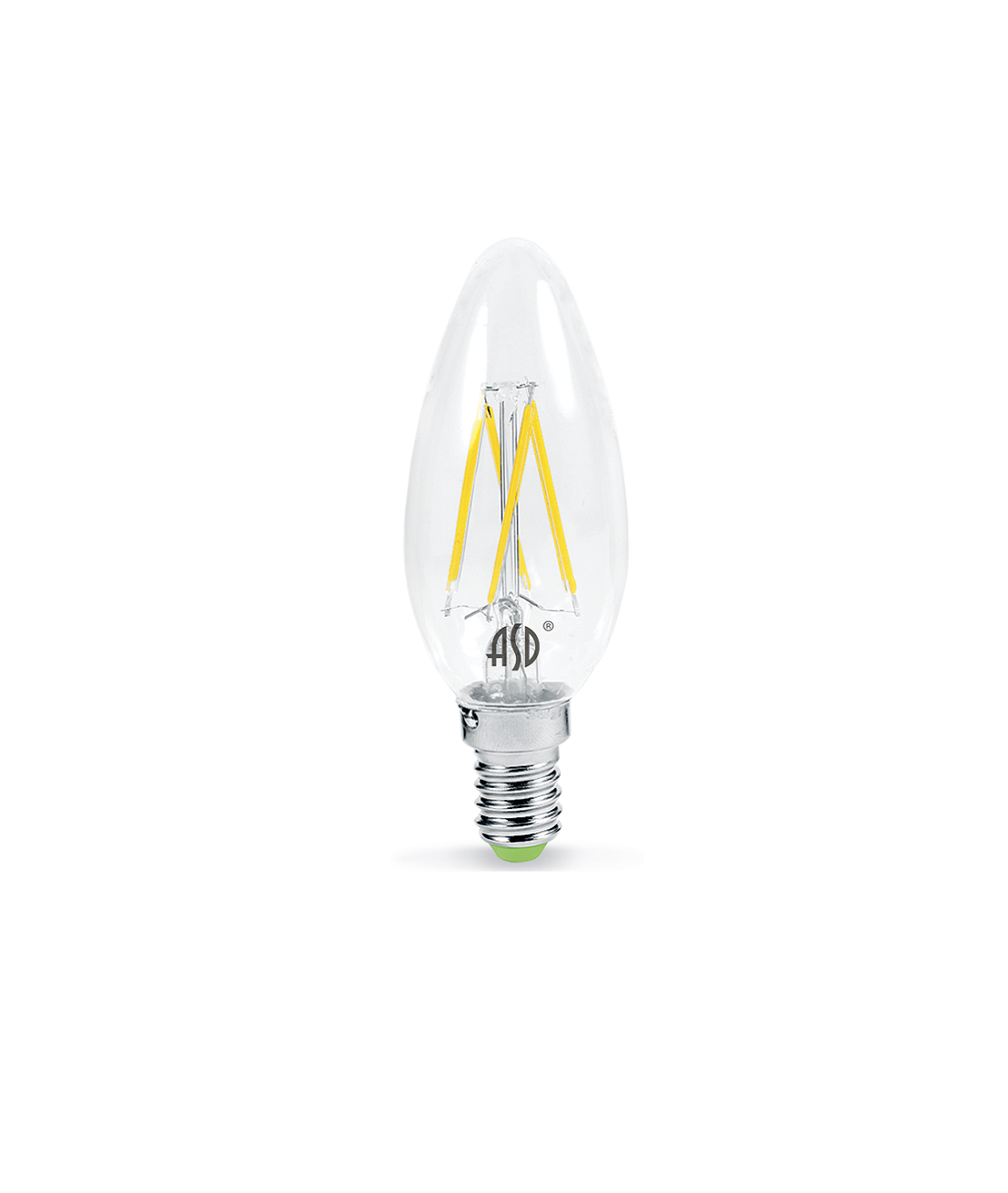 Купить лампа светодиодная led-свеча-premium 5вт 230в е14 3000к 450лм прозрачная asd, 100% качество, в наличии на L-ed.ru