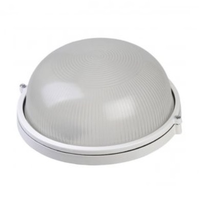 Купить светильник влагозащищенный нпп-1101 круг 1х100вт а60/е27 ip54 ,белый в интернет-магазине L-ed.ru