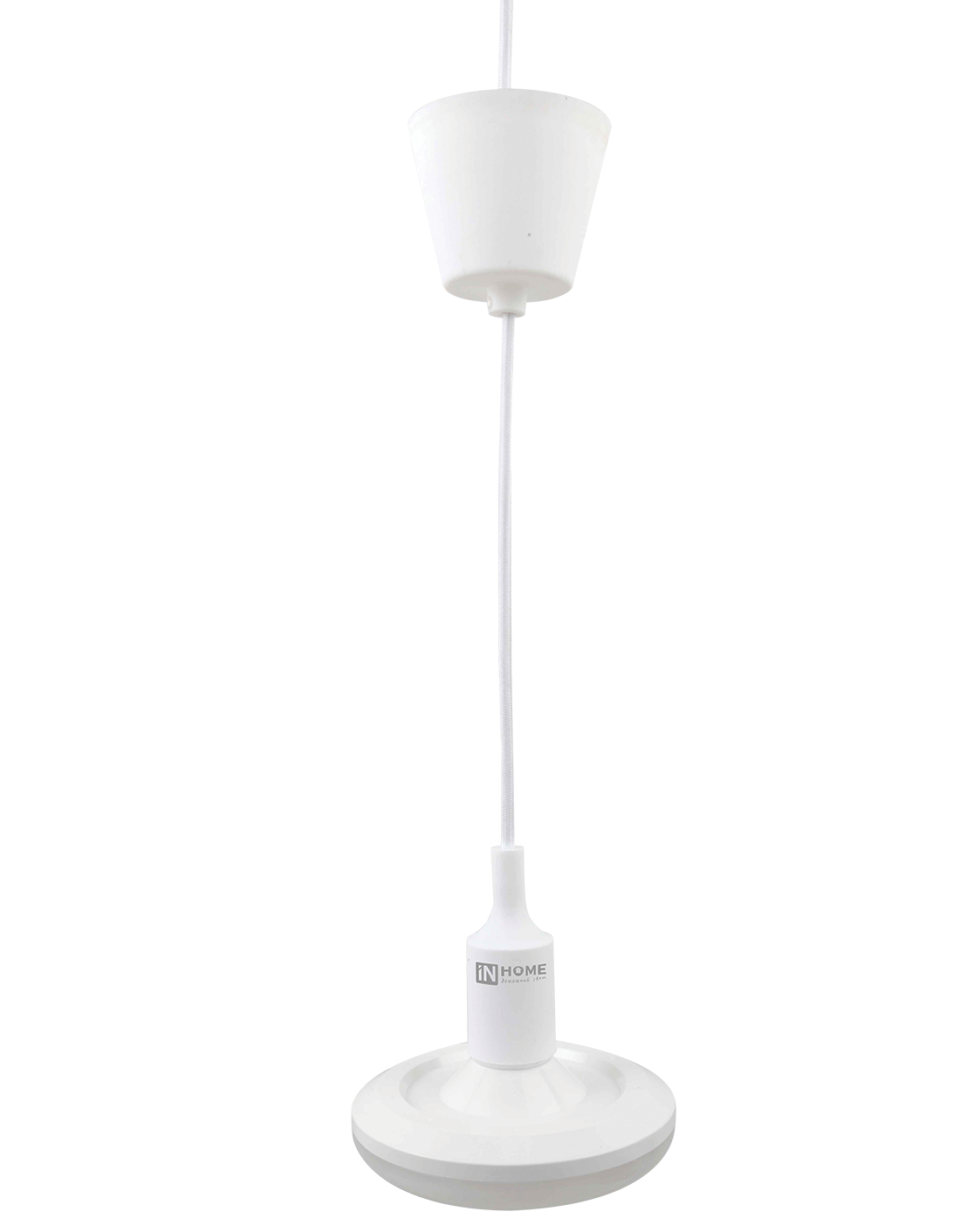 Купить лампа светодиодная led-ufo 25вт 230в 4000к 2250лм 200мм с силиконовым патроном е27 со шнуром 1м белым in home, 100% качество, в наличии на L-ed.ru